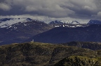 Vue depuis l'île de Runde