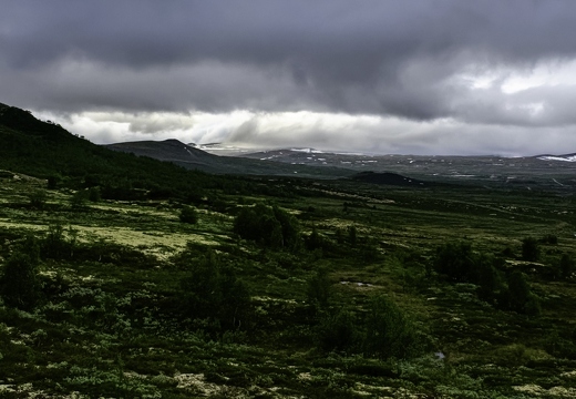 Dovrefjell sous l'orage