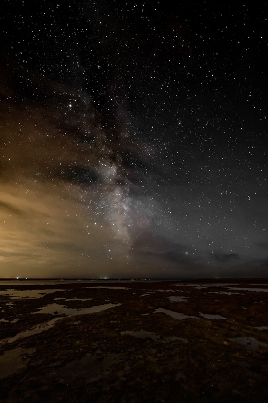 Astrophotographie, photographie de la voie lactée à l'Île d'Oléron, Charente Maritime (France). Astrophotography, photography of the Milky Way on the Island of Oléron, Charente Maritime (France). _DSC9173_DxO.jpeg